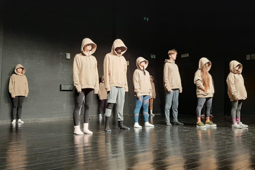 Europäisches Theaterprojekt für Jugendliche: Proben in St. Vith (Bild: Michaela Brück/BRF)