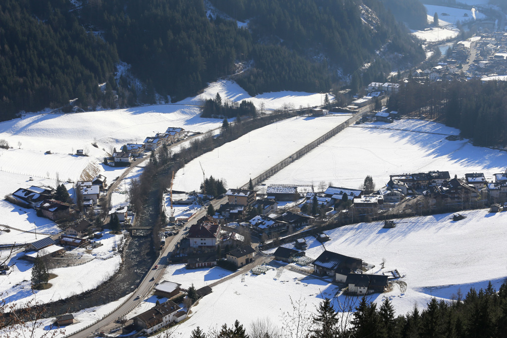 Blick auf das Dorf Luttach in Südtirol (Bild: Pierre Teyssot/AFP)