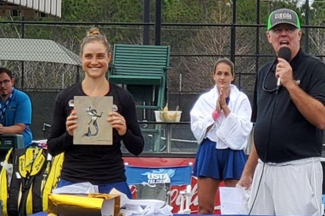 Marie Benoît gewinnt das ITF-Turnier in Daytona (Bild: privat)