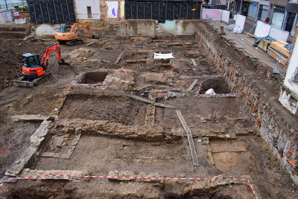Archäologische Funde in Namur (Bild: Maxime Asselberghs/Belga)