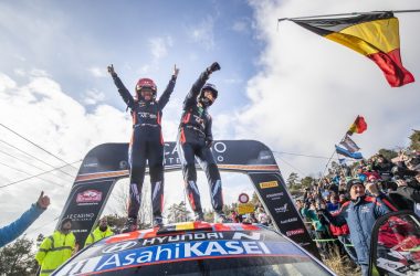 Thierry Neuville und Nicolas Gilsoul gewinnen die Rallye Monte-Carlo 2020 (Bild: Austral/Hyundai Motorsport)