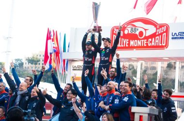 Thierry Neuville und Nicolas Gilsoul gewinnen die Rallye Monte-Carlo 2020 (Bild: Helena El Mokni/Hyundai Motorsport)