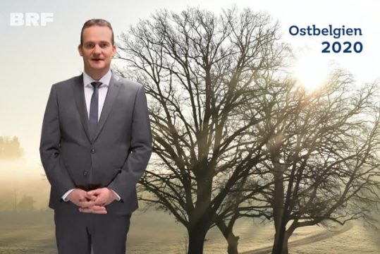 Ministerpräsident Oliver Paasch bei seiner Neujahrsansprache 2019