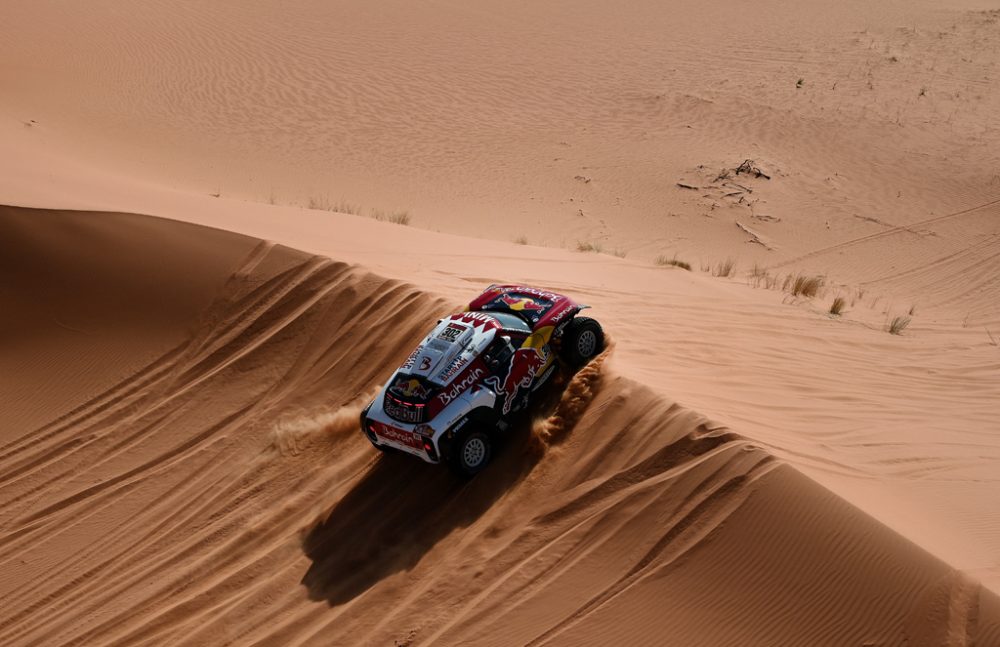 Stéphane Peterhansel bei der Rallye Dakar (Bild: Franck Fife/AFP)