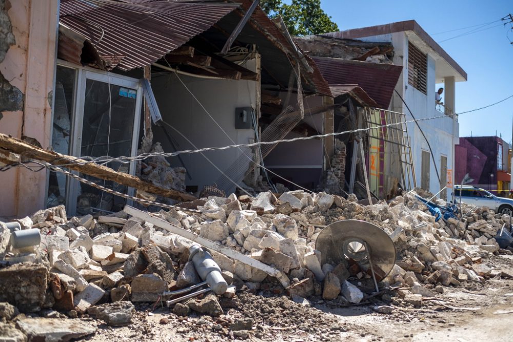 Erdbeben auf Puerto Rico (Bild: Ricardo Arduengo/AFP)