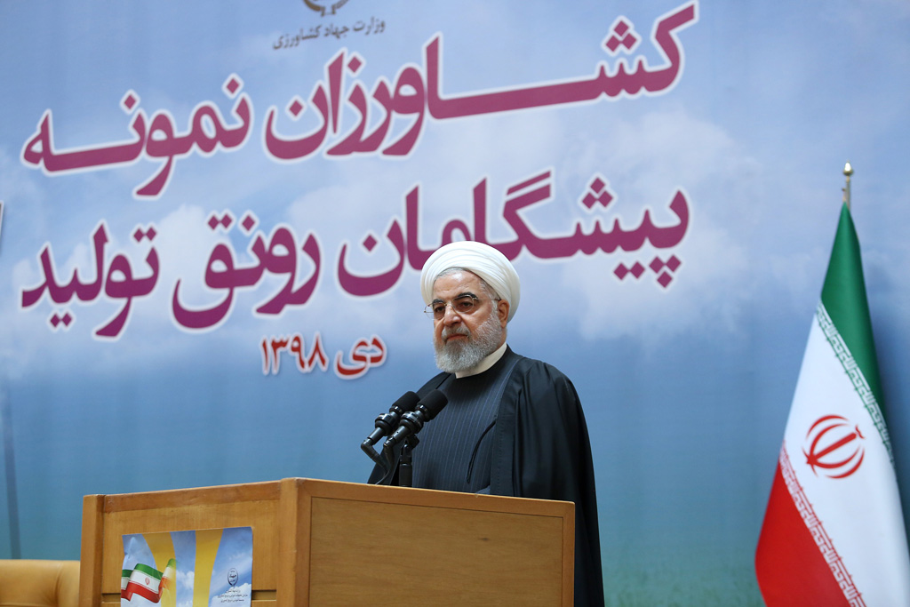 Präsident Ruhani in Teheran (Bild: Iranian Presidency/HO/AFP)