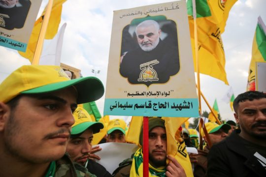 Beisetzung des Kommandanten Soleimani (Bild: Ahmad Al-Rubaye/AFP)