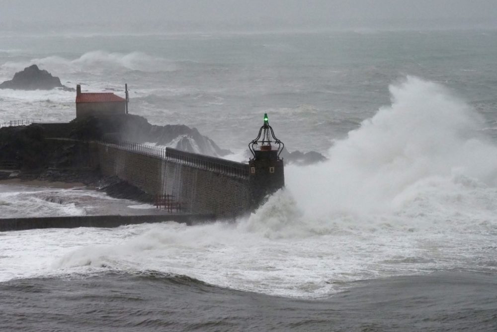 Sturmtief "Gloria" über Spanien (Bild: Raymond Roig/AFP)