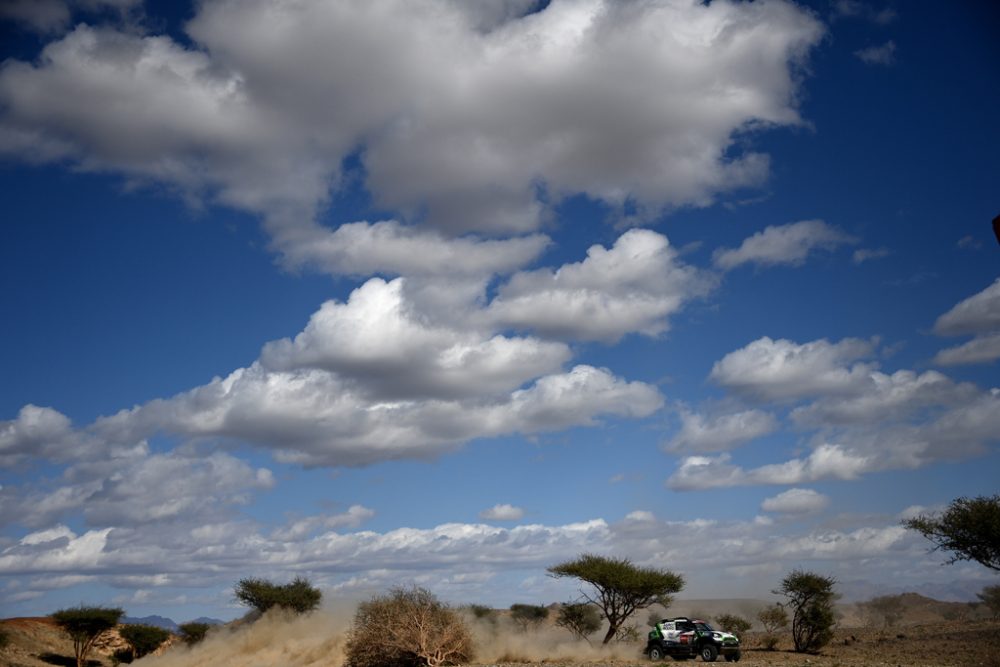 Vaidotas Zala bei der Rallye Dakar (Bild: Franck Fife/AFP)