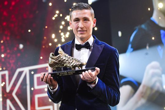 Hans Vanaken ist erneut als bester Fußballer ausgezeichnet worden (Bild: Laurie Dieffembacq/Belga)