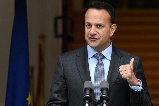 Irlands Premier Leo Varadkar (Bild: Bryan Meade/AFP)