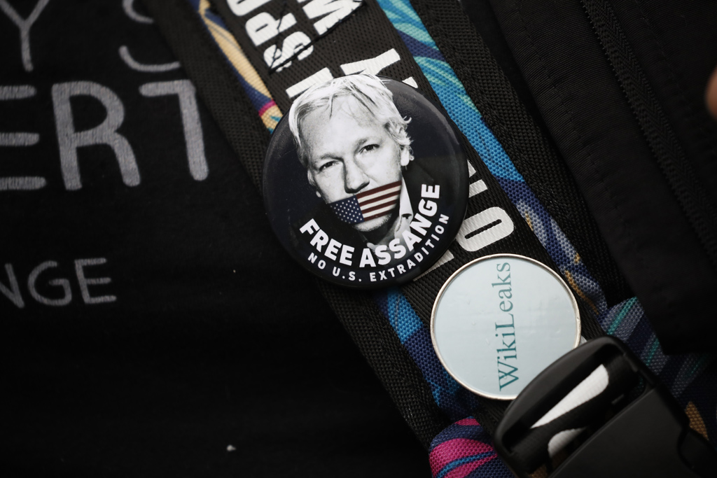 Julian Assange (Bild: Tolga Akmen/AFP)