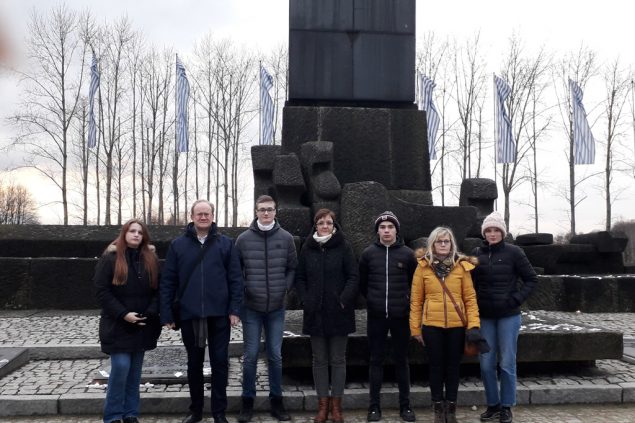 Eifeler Schüler besuchen die Gedenkstätte KZ Auschwitz-Birkenau (Bild: privat)