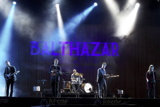 Balthazar bei den Lokerse Feesten 2013 (Bild: Nicolas Maeterlinck/Belga)