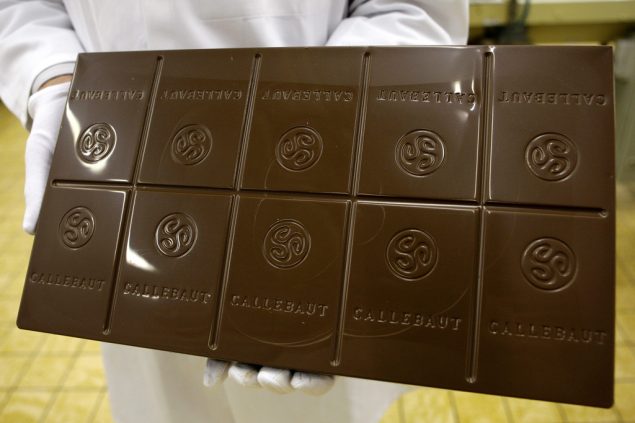 Callebaut-Schokolade gibt es in Zukunft noch dünner (Illustrationsbild: Peter Deconinck/Belga)