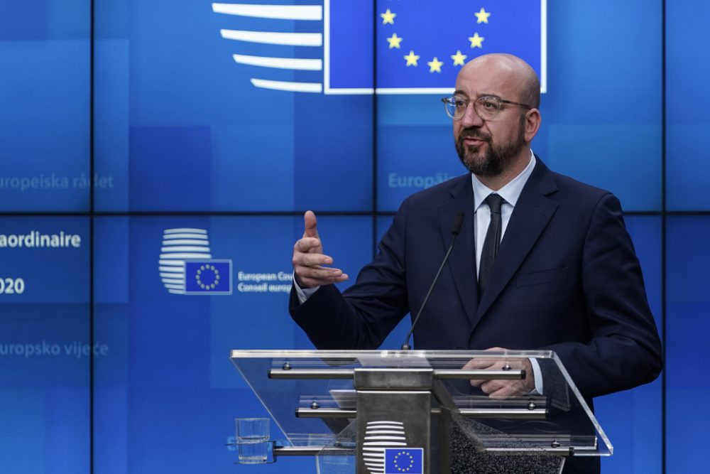 EU-Ratspräsident Charles Michel (Bild: Kenzo Tribouillard/AFP)