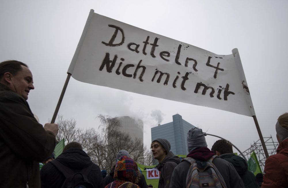 Protest gegen Datteln 4