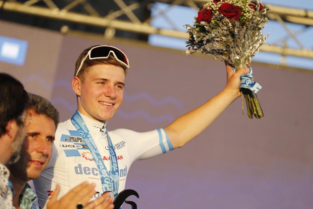 Remco Evenepoel ist Sieger der Runde von San Juan (Bild: Yuzuru Sunada/Belga)