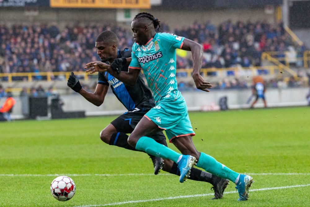 Clinton Mata (Brügge) und Mamadou Fall (Charleroi) (Bild: Kurt Desplenter/Belga)