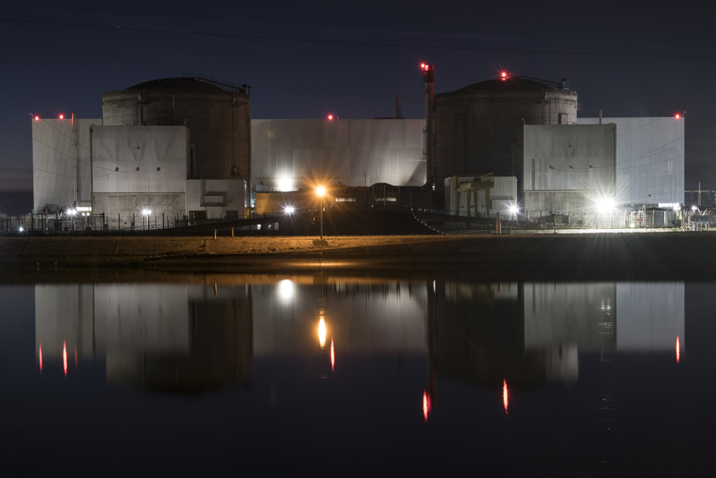 Das elsässische Atomkraftwerk Fessenheim (Bild: Sebastien Bozon/AFP.)