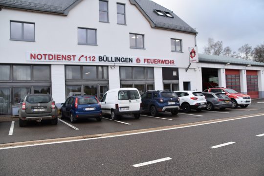 Der Feuerwehrposten Büllingen-Bütgenbach (Bild: Chantal Scheuren/BRF)