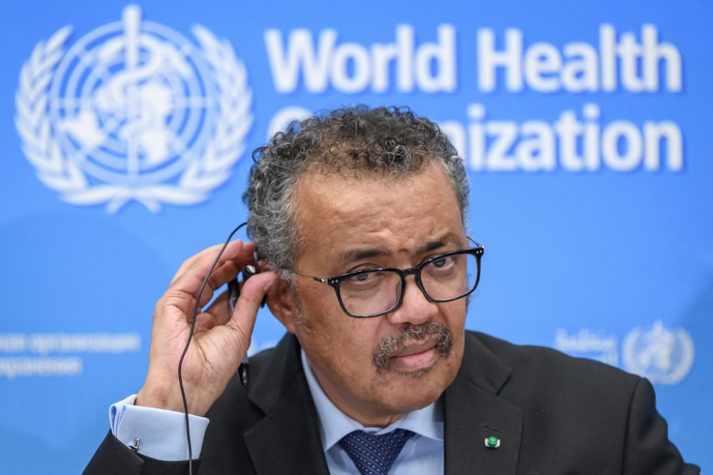 WHO-Generaldirektor Tedros Adhanom Ghebreyesus in Genf (Bild: Fabrice Coffrini/AFP)