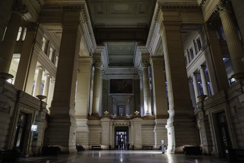 Im Brüsseler Justizpalast (Bild: Paul-Henri Verlooy/Belga)