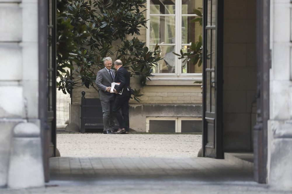 Nach dem letzten Treffen am 10. Februar (Bild: Thierry Roge/Belga) ist Koen Geens überraschend wieder zu einem Treffen dort