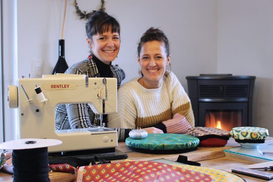 "Léocadie a dit": Marjorie und Delphine Stassen (Bild: Katrin Margraff/BRF)