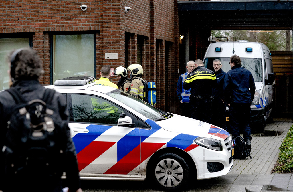 Polizeieinsatz nach Briefbombe in Leusden (Bild: Sander Koning/ANP/AFP)