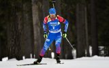 Der russische Sprint-Weltmeister Alexander Loginow am 19.2.2020 in Antholz (Bild: Marco Bertorello/AFP)