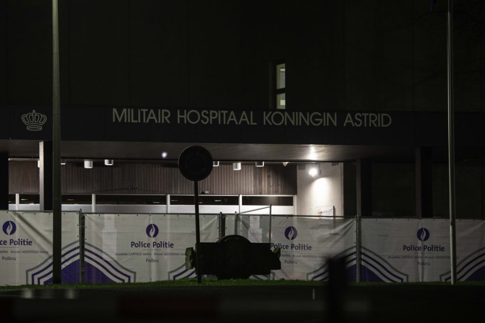 Endlich zuhause - beziehungsweise im Militärkrankenhaus Königin Astrid (Bild: Paul-Henri Verlooy/Belga)