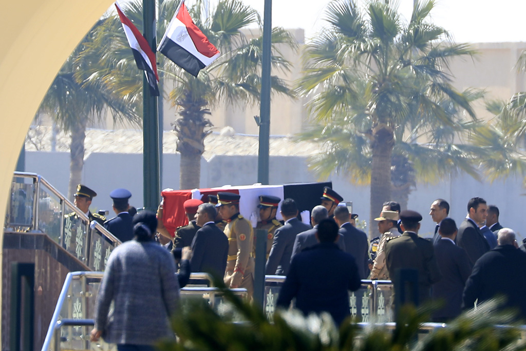 Abschied von Mubarak (Bild: Khaled Desouki/AFP)