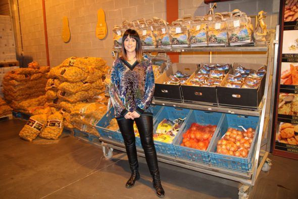 Nancy Bonni vom Kartoffelhandel Bonni (Bild: Chantal Scheuren/BRF)
