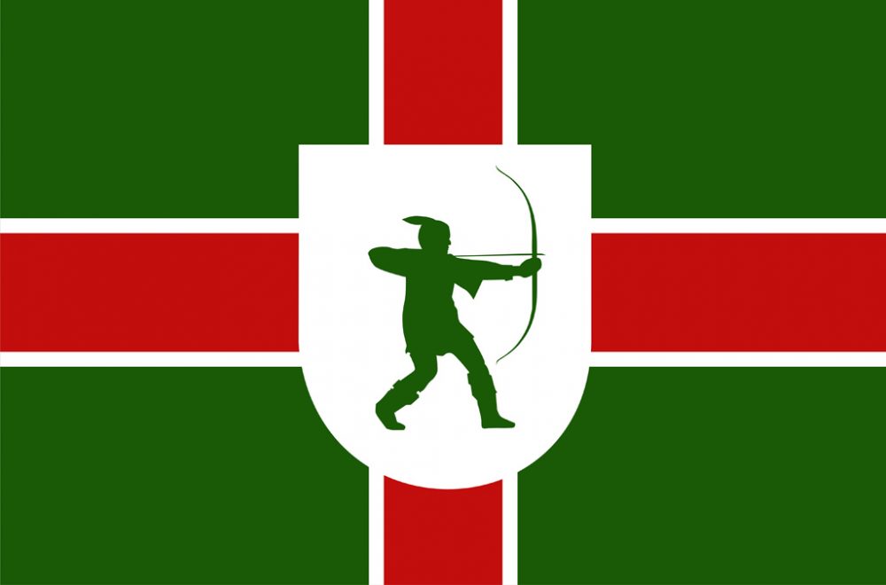 Flagge von Nottinghamshire (© Bildagentur PantherMedia / tony4urban (YAYMicro))