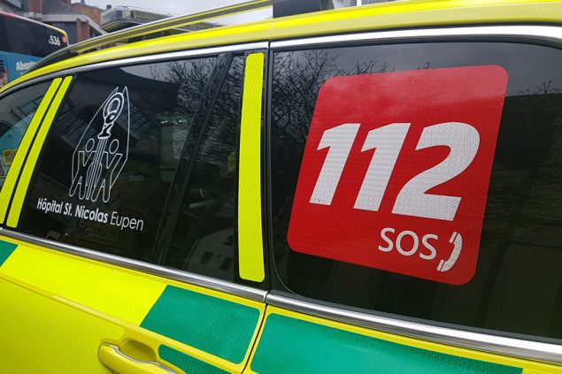 Notarztwagen des St.-Nikolaus-Hospitals Eupen (Bild: BRF)