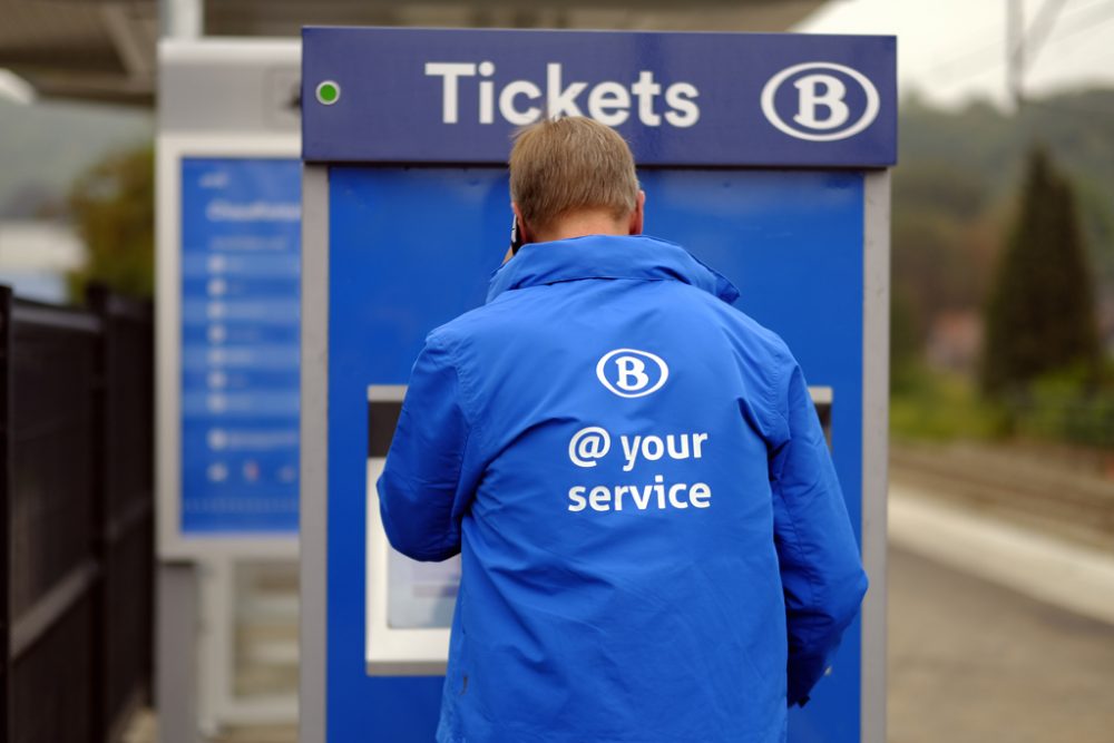 SNCB-Automat (Bild: Eric Lalmand/Belga)