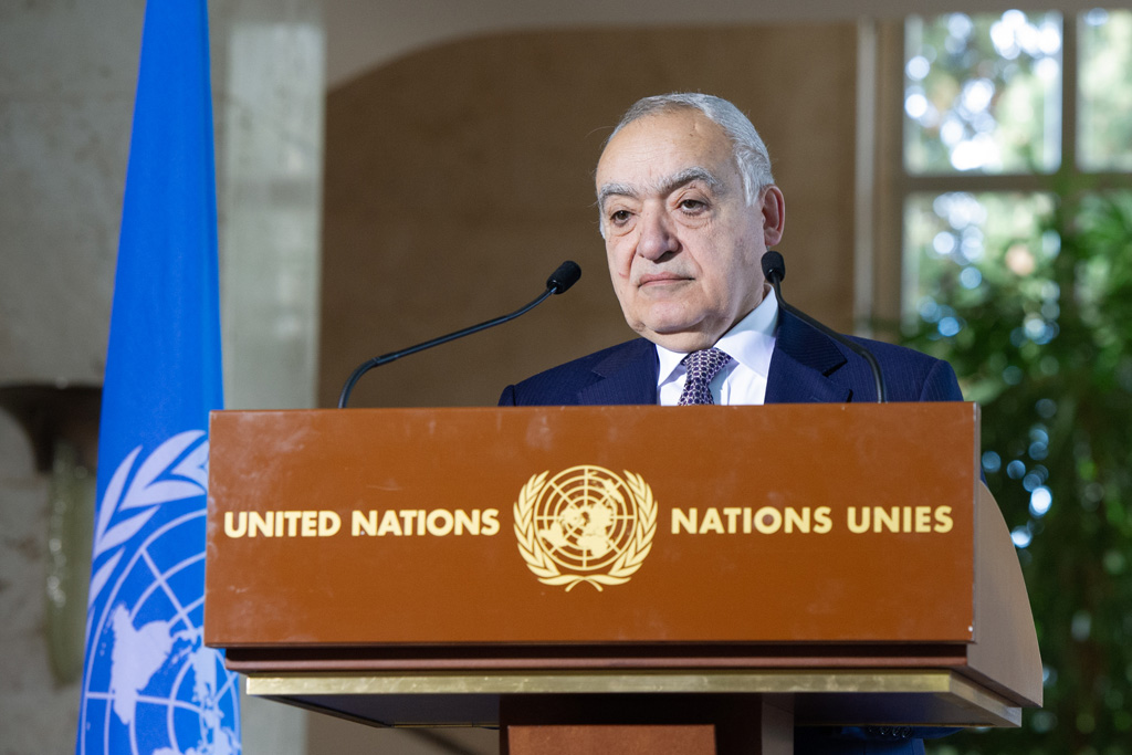 Der UN-Sonderbeauftragte Ghassan Salamé