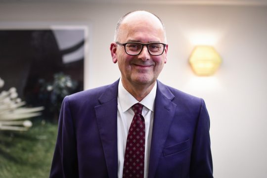 Bart De Smet ist der neue Präsident der FEB (Bild: Laurie Dieffembacq/Belga)