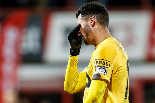 Niedergeschlagen: Standard-Spieler Selim Amallah