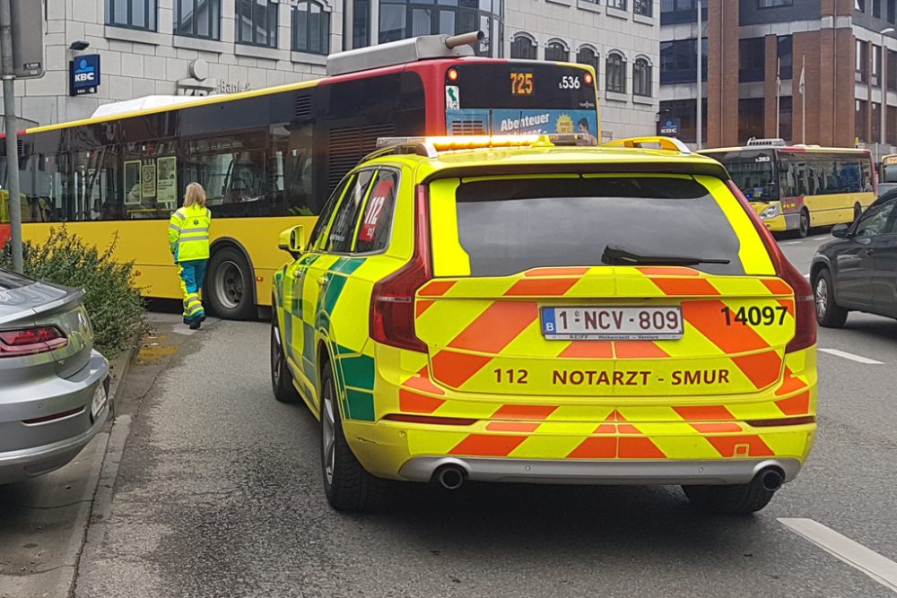 Unfallort an der Kreuzung Aachener Straße/Paveestraße (Bild: BRF)