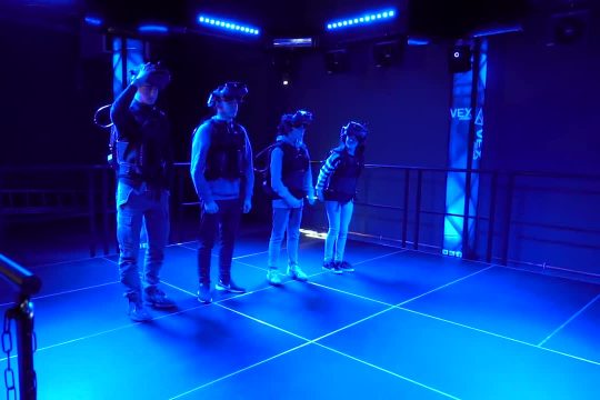 Neues Spielezentrum für Virtual Reality in Verviers (Bild: BRF Fernsehen)