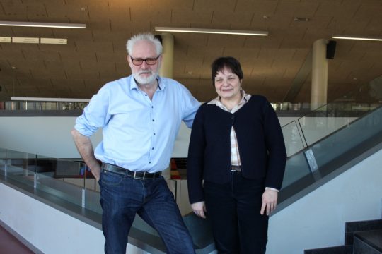 Hans-Erich Viet und Dr. Tomke Lask (Bild: Anja Verbaarschot/BRF)