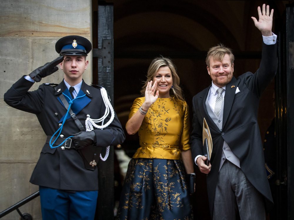 Das Königspaar der Niederlande, Willem-Alexander und Maxima (Bild: Remko De Waal/AFP)