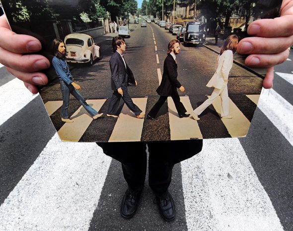 Abbey Road (Bild: Andy Rain/EPA)