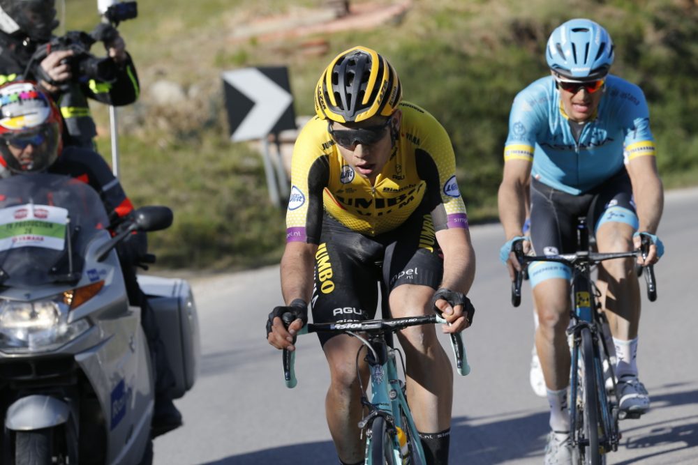 Wout Van Aert beim Strade Bianche 2019 (Archivbild: Yuzuru Sunada/Belga)