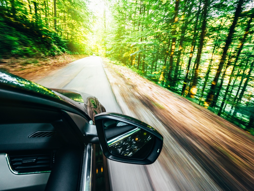 Auto im Wald (Illustrationsbild: © Bildagentur PantherMedia / ifeelstock)