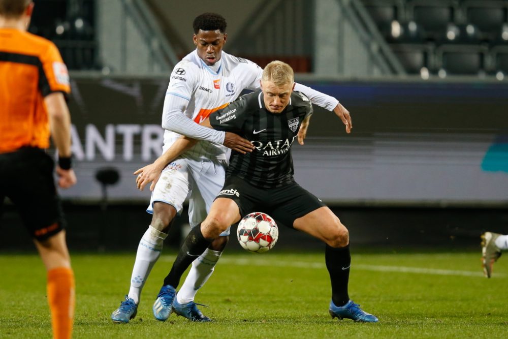 Andreas Beck beim Spiel der AS Eupen gegen Gent im Februar (Bild: Bruno Fahy/Belga)