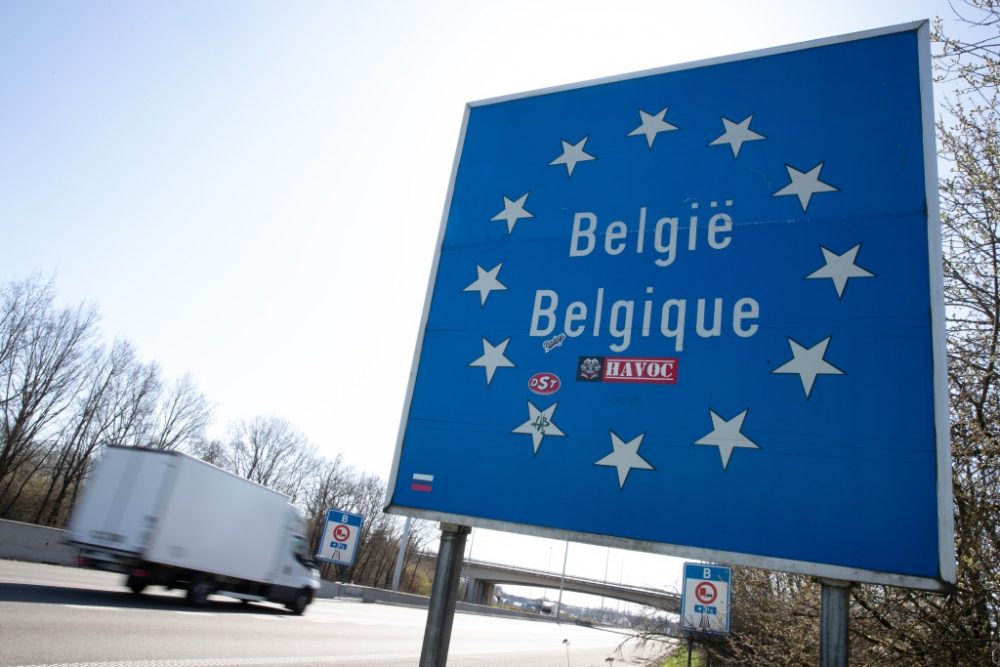Belgien-Schild (Bild: Benoit Doppagne/Belga)
