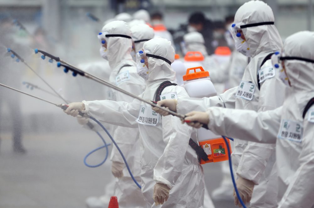 Coronavirus (Bild: Yonhap/AFP)